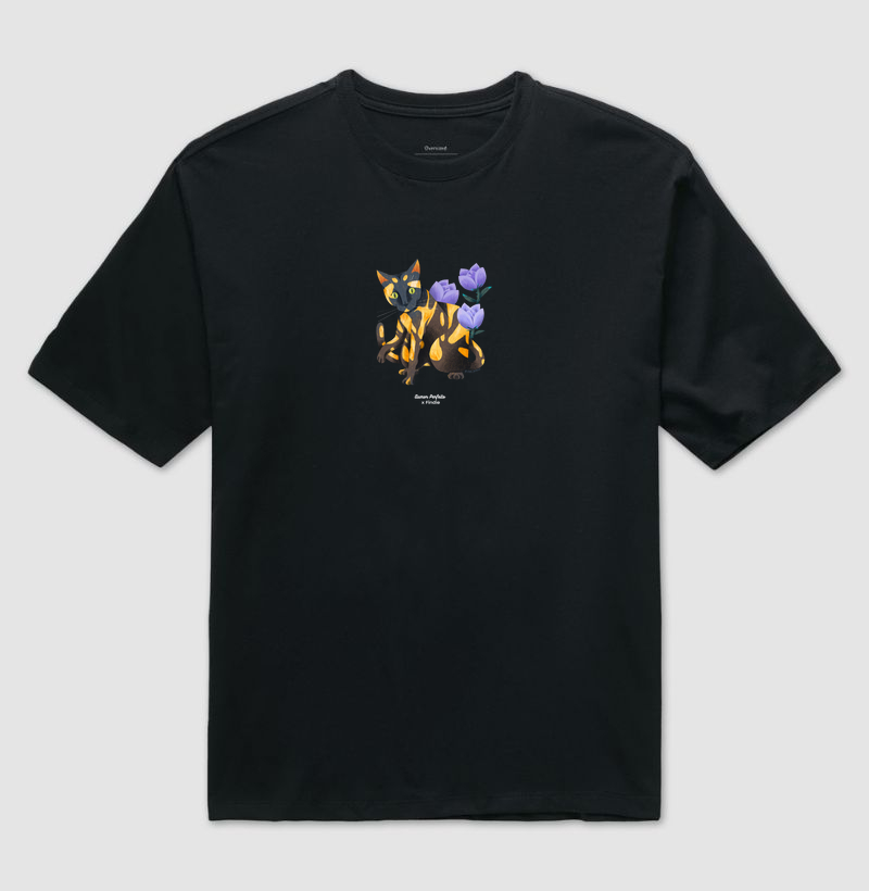 Camiseta Oversized - Aumor Não tem Raça - Jennifer