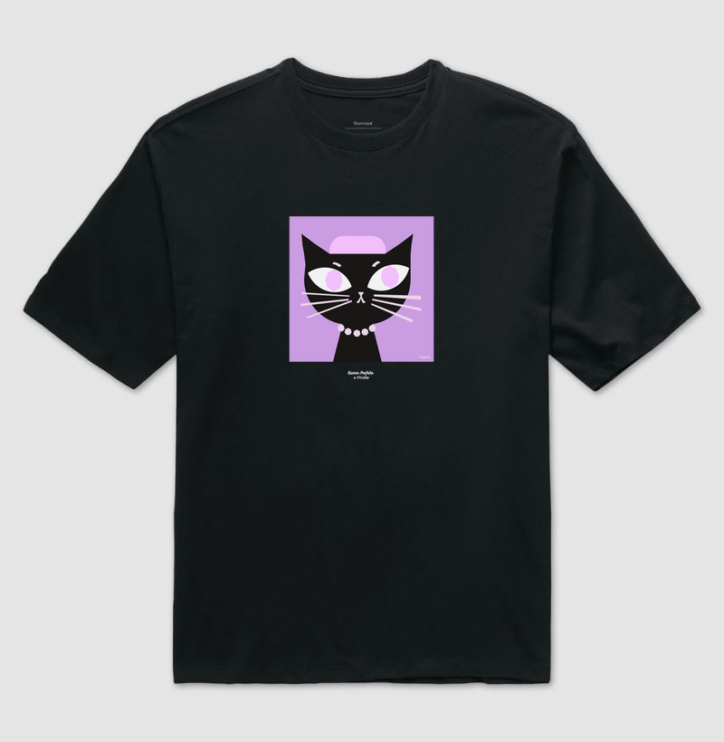 Camiseta Oversized - Aumor Não tem Raça - Natalie