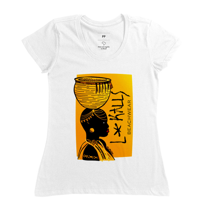 CAMISETA OXUM RAINHA DAS AGUAS