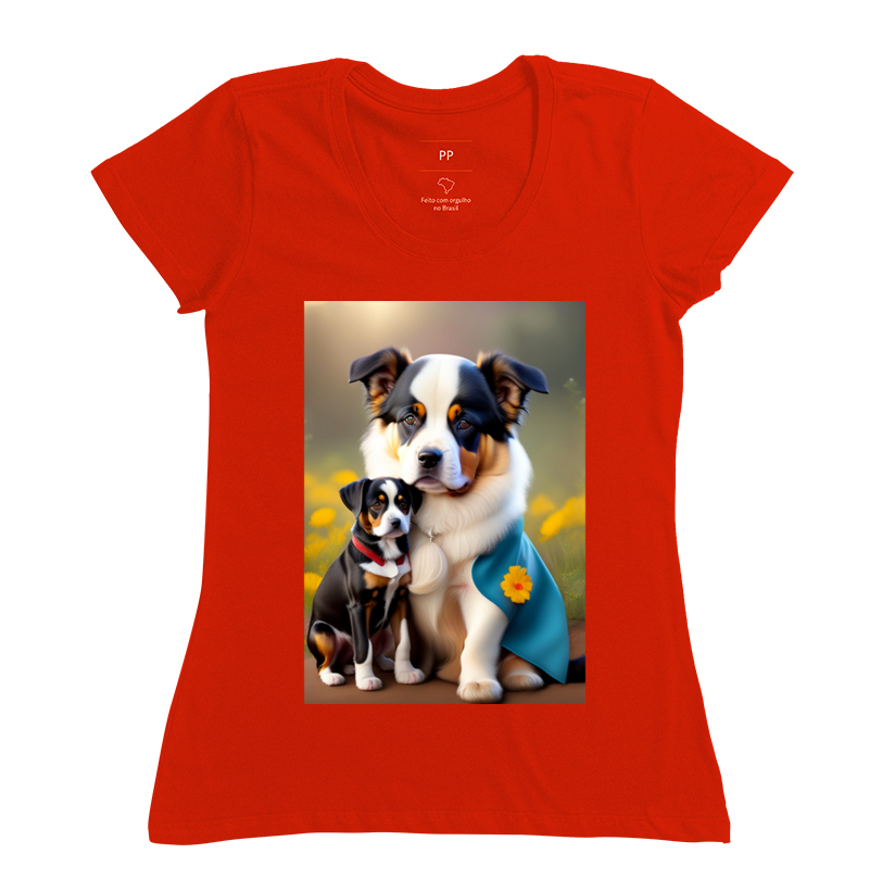 dog mãe e filho