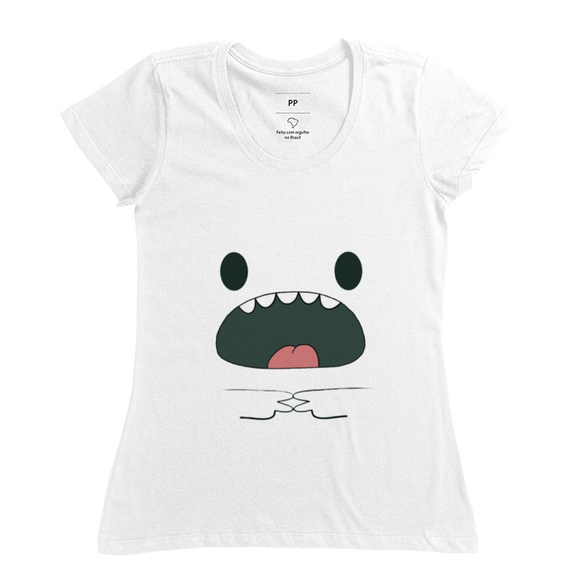 Monstrinho divertido - Camisetas Masc. / Fem.