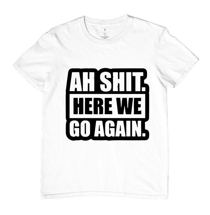 Camiseta Gamer Ah Shit