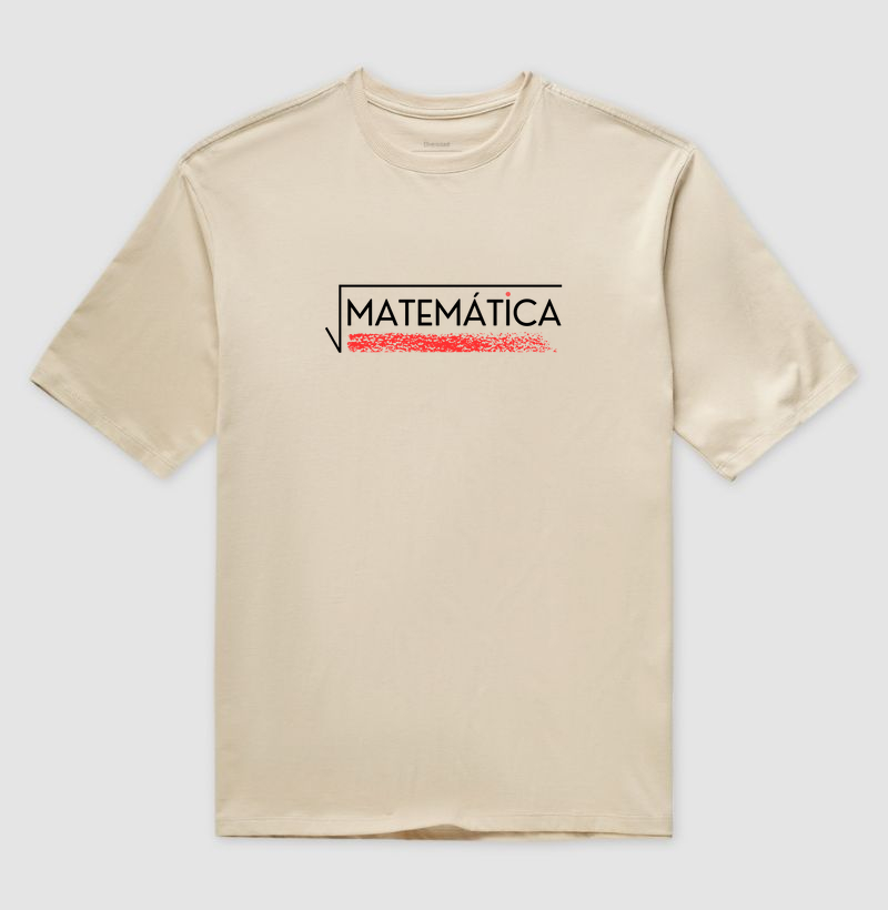 Práxis Camiseta Oversized Matemática I