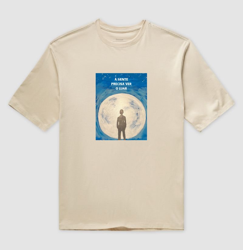 Camiseta Gilberto Gil - A gente precisa ver o luar