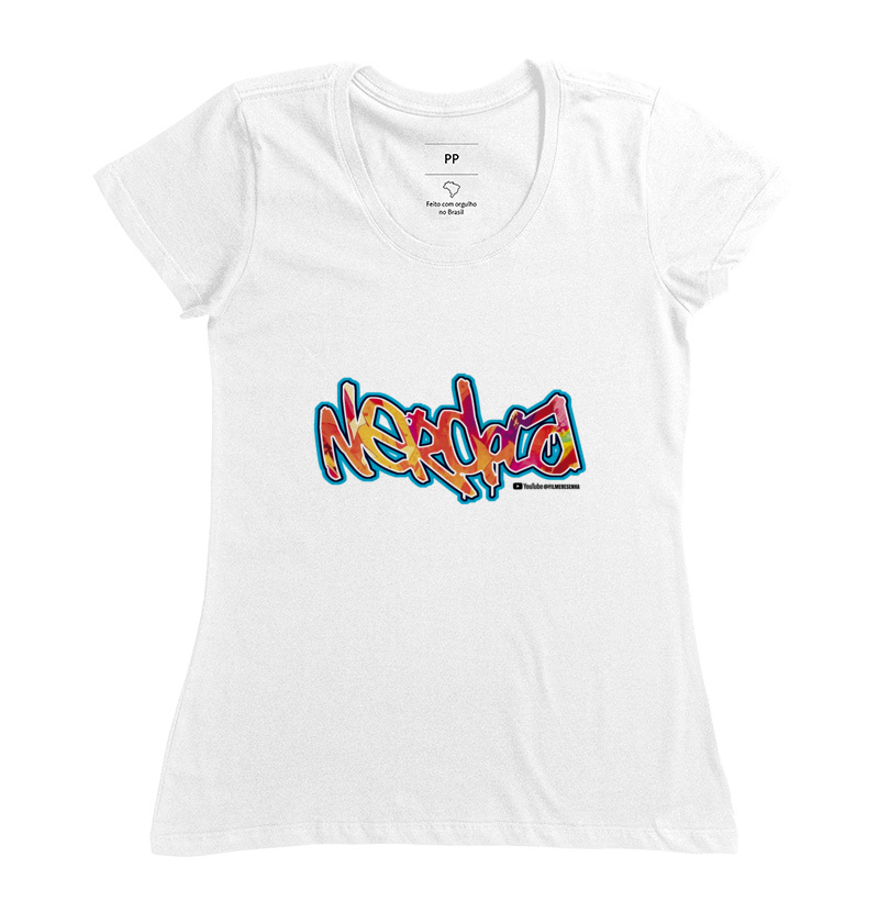 Camiseta FR "Nerdola" (Feminina)