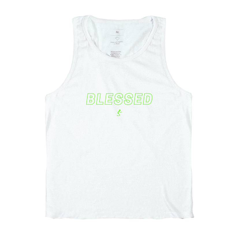 Camiseta Regata Blessed