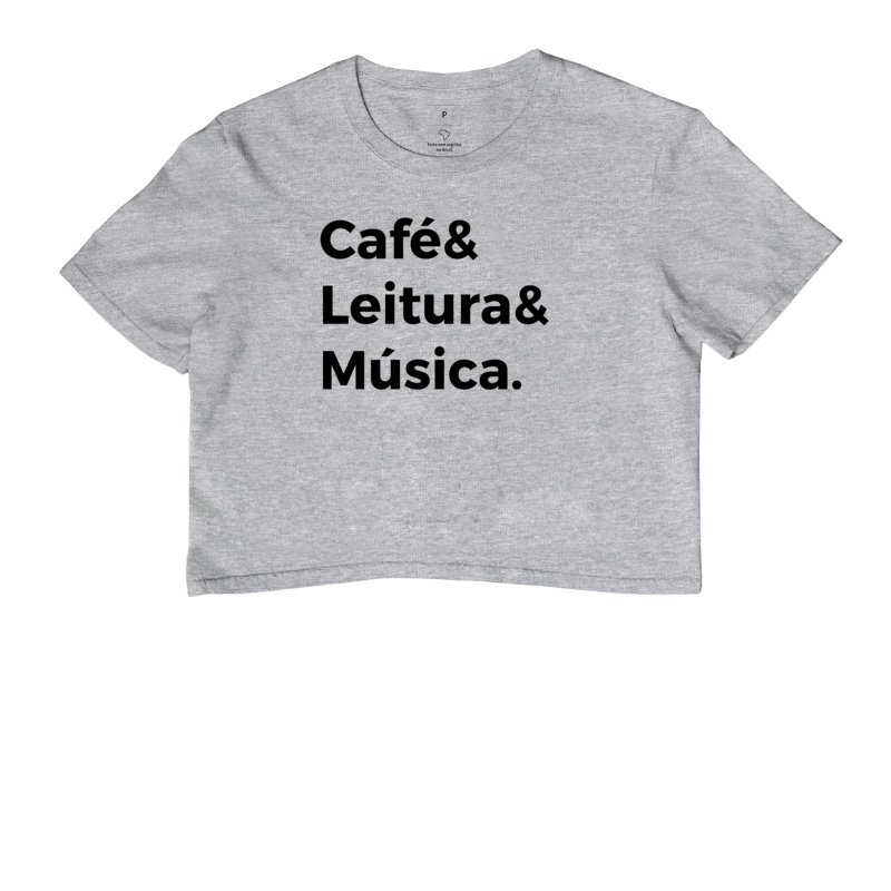 Café, leitura e música
