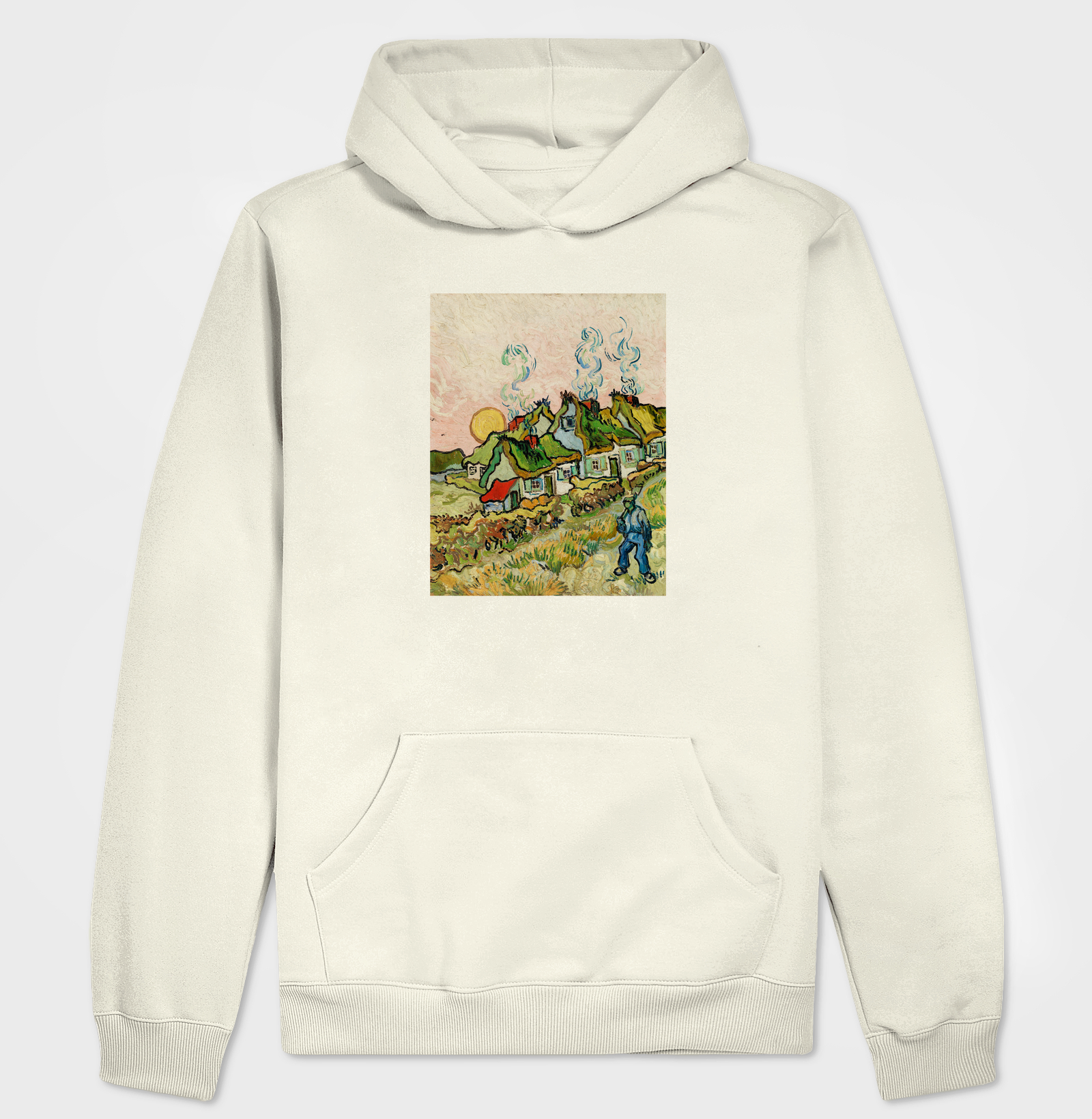 Houses and Figure