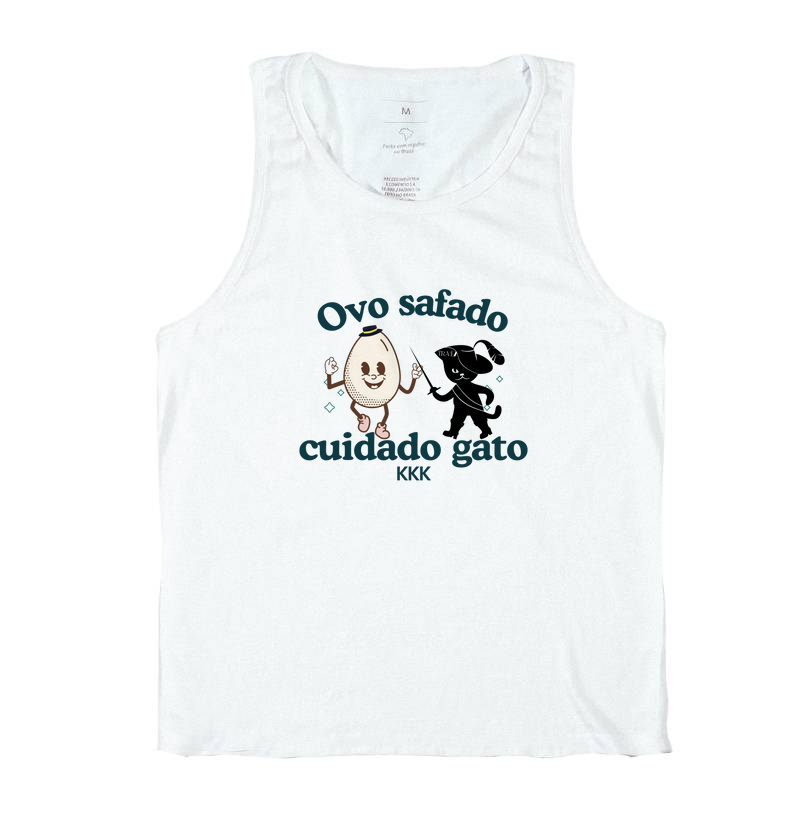 Ovo safado cuidado gato kkk