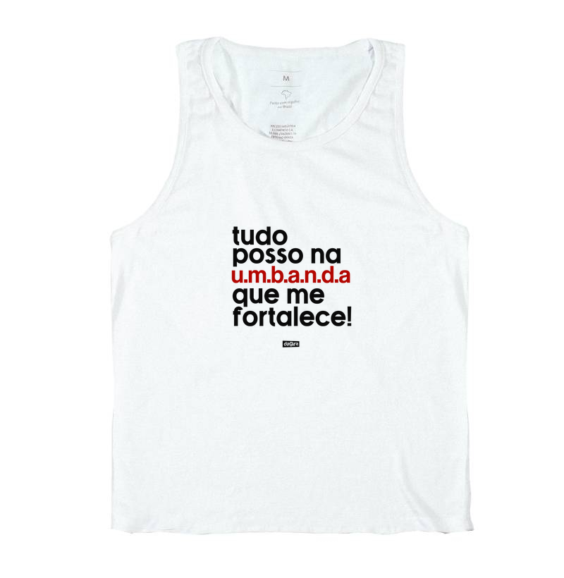 Camiseta Umbanda - Tudo posso na Umbanda