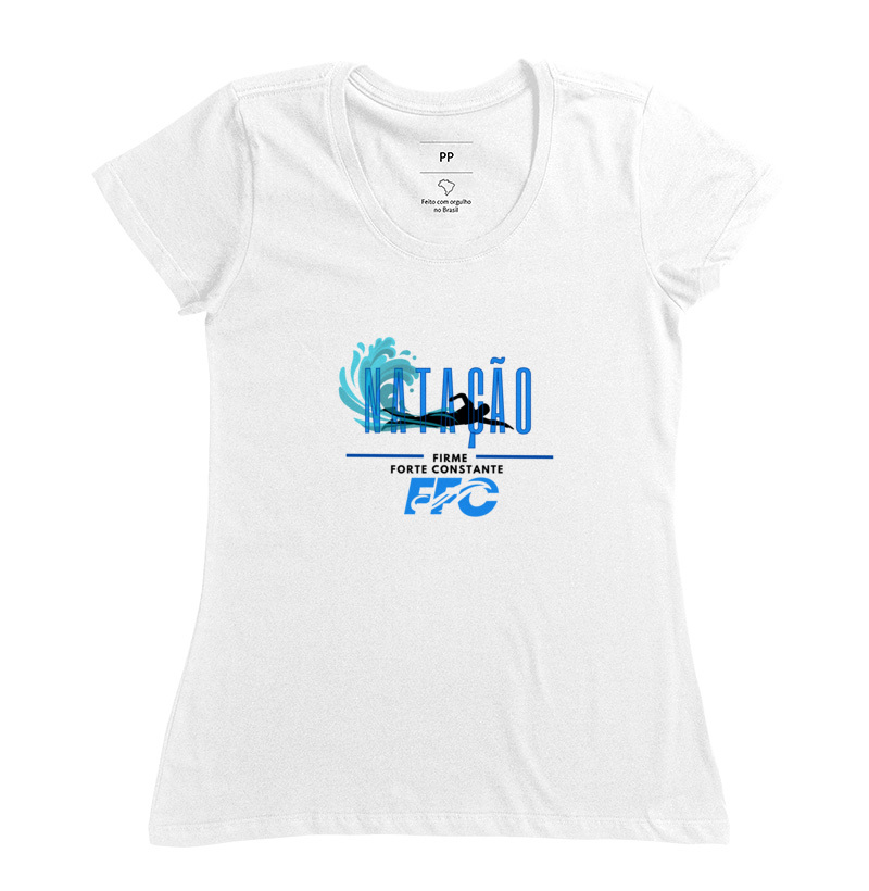 Camiseta FFC natação white