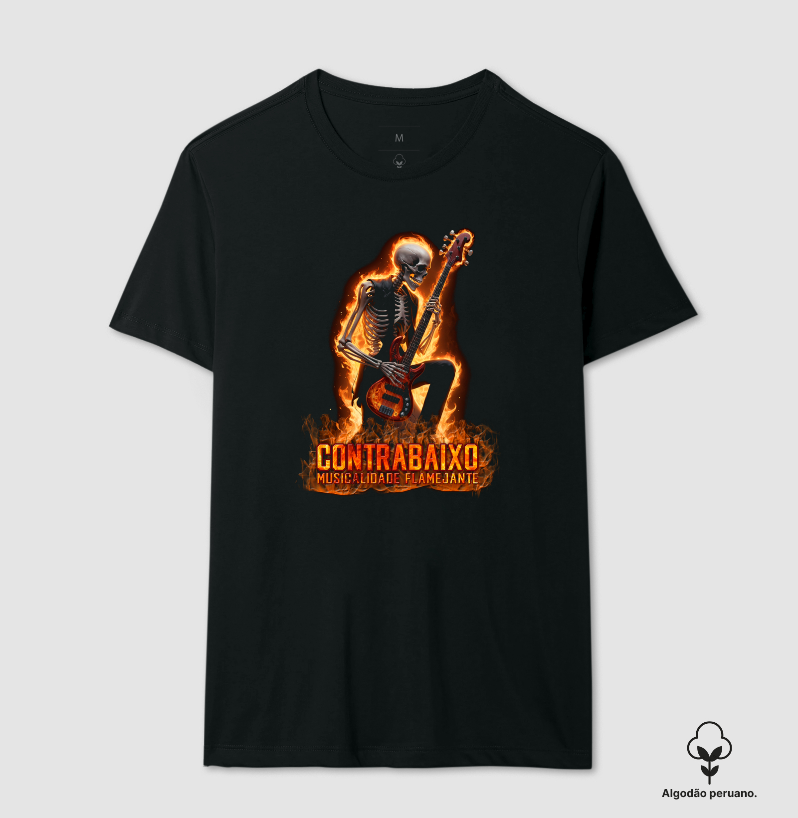 Contrabaixo Musicalidade Flamejante