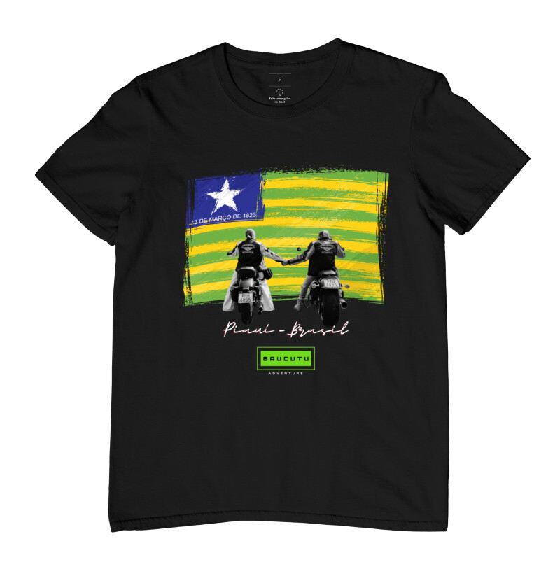 CAMISETA BRUCUTU ADVENTURE- MÔNICA E GATTO