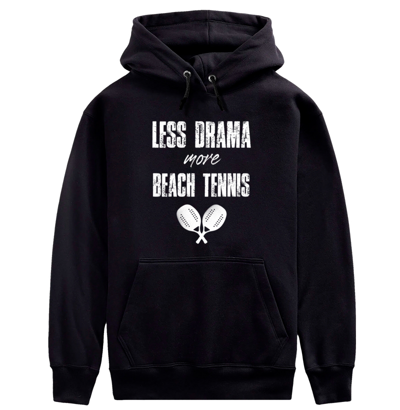 Moletom LESS DRAMA more BEACH TENNIS