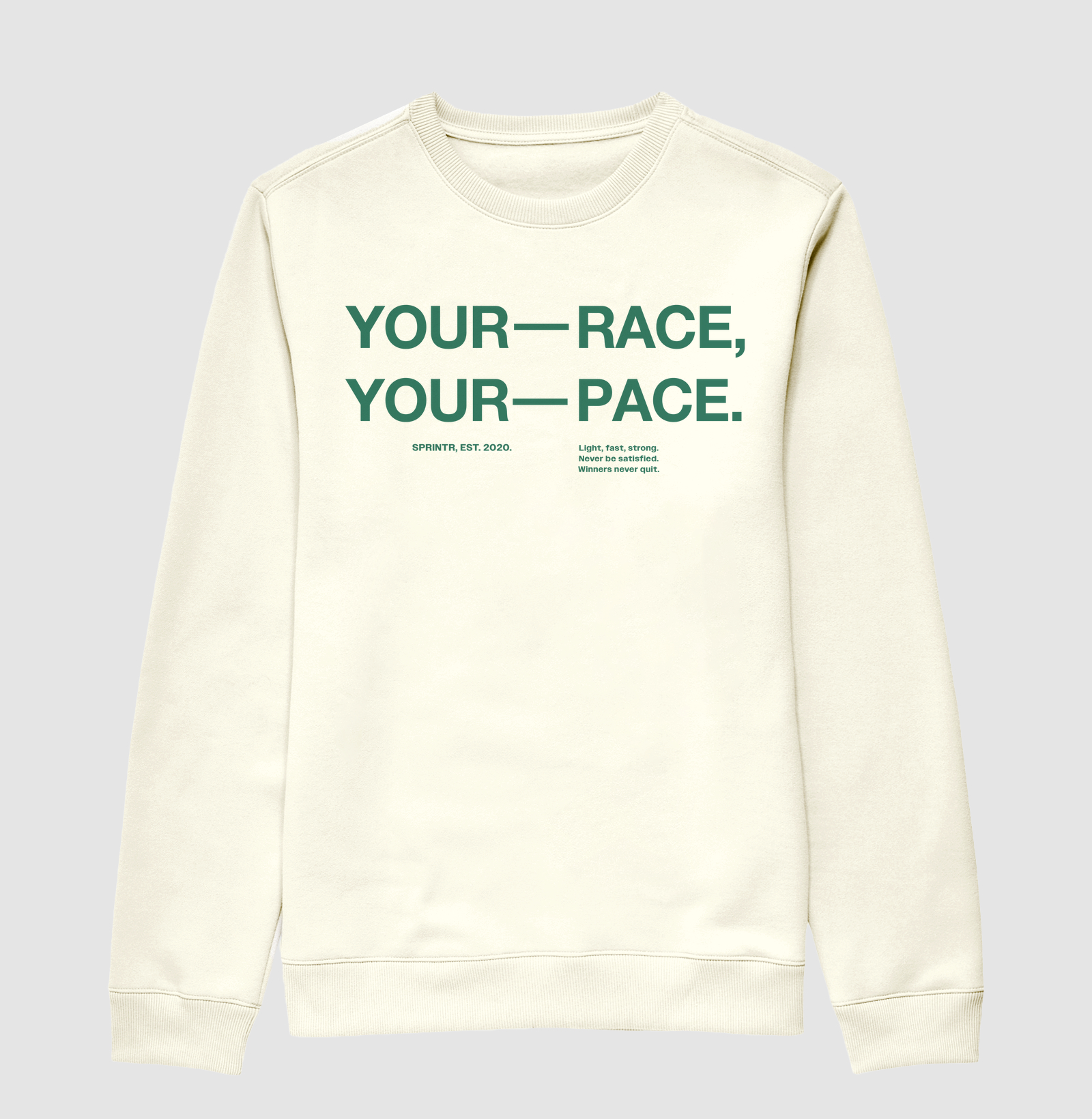 Your race, your pace.