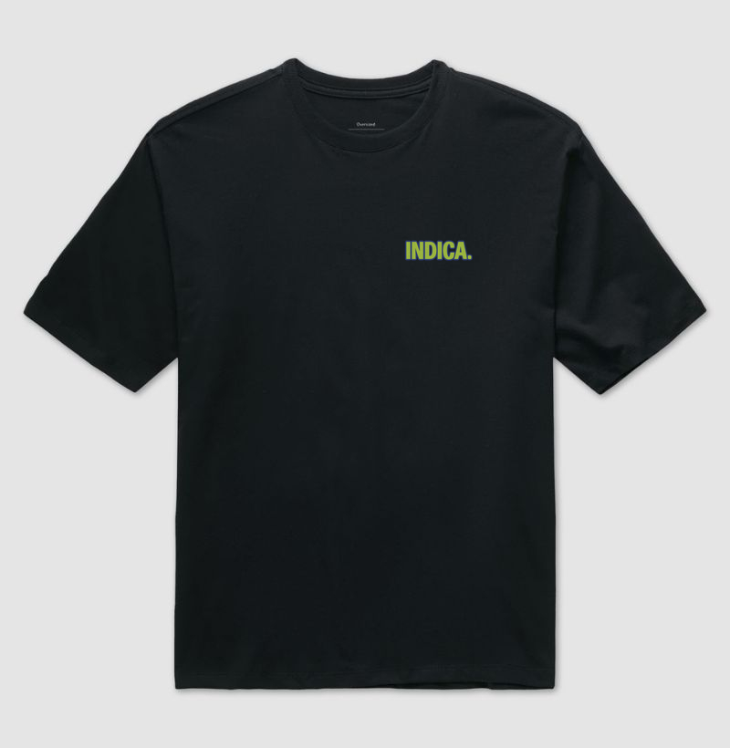 Camiseta oversized - Indica.