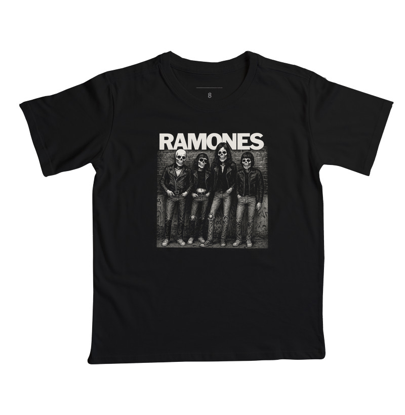 Ramones Skulls – Punk Até os Ossos