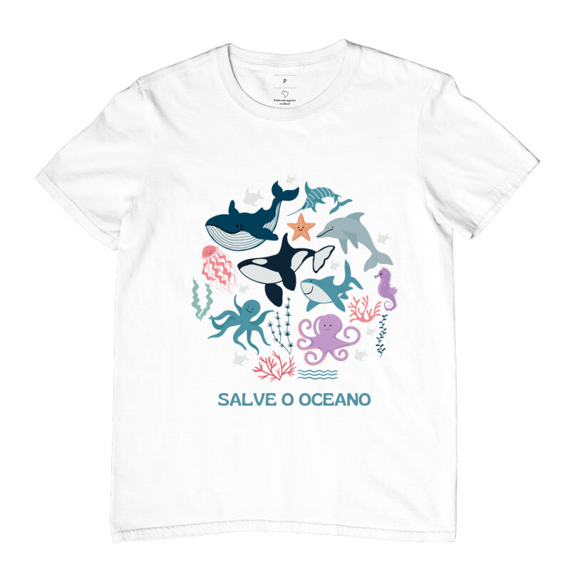 Salve o oceano cute