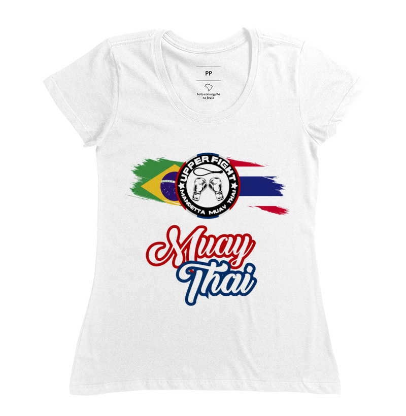 CAMISETA MUAY THAI BANDEIRA 