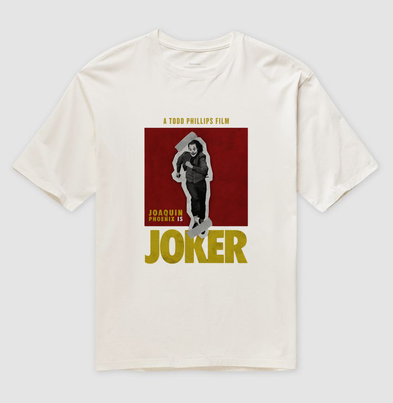 Camiseta Oversized Joker