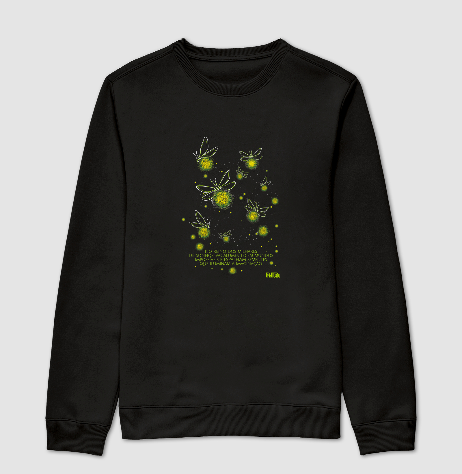 MOLETOM SUÉTER SLIM "SONHO" / REINO DOS VAGALUMES 