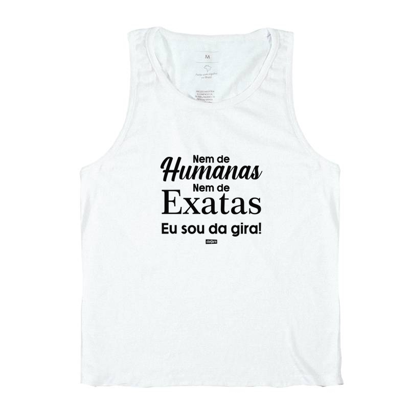 Camiseta Umbanda - HUMANAS OU EXATAS - EU SOU DA GIRA