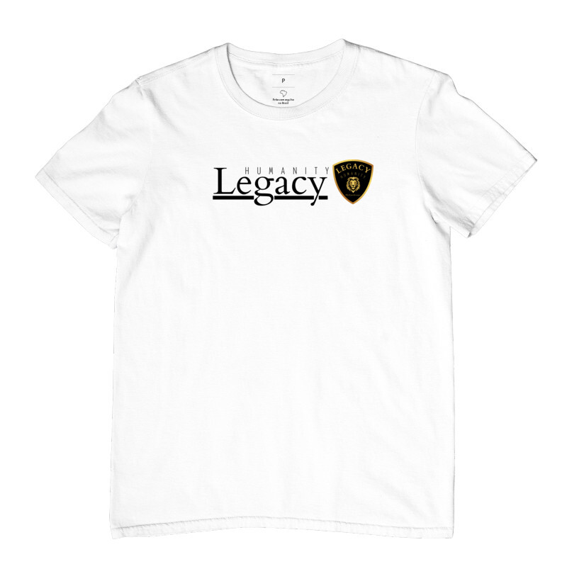 Camiseta Legacy Humanity Logo e Letreiro Central