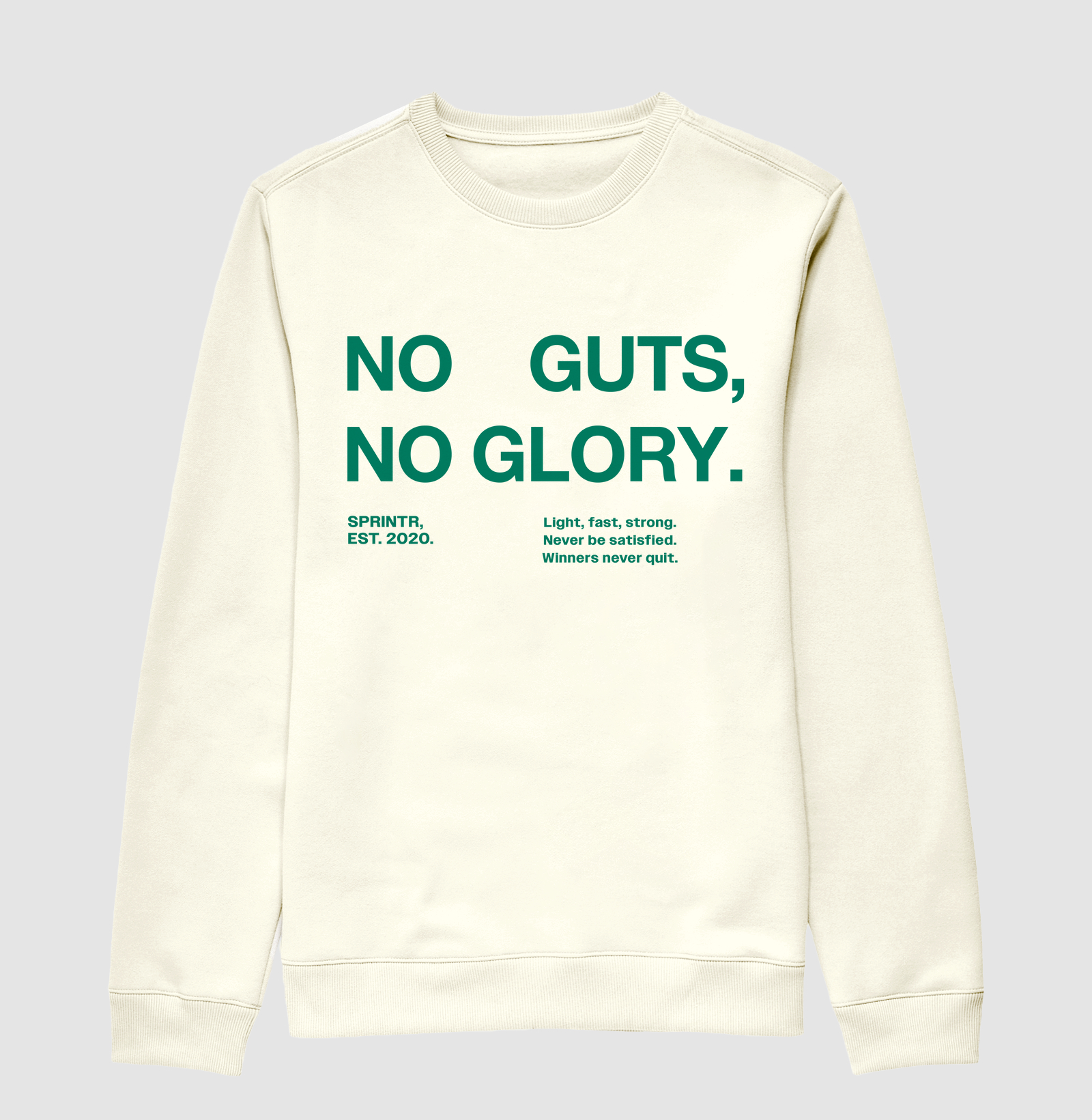 No Guts, No Glory.