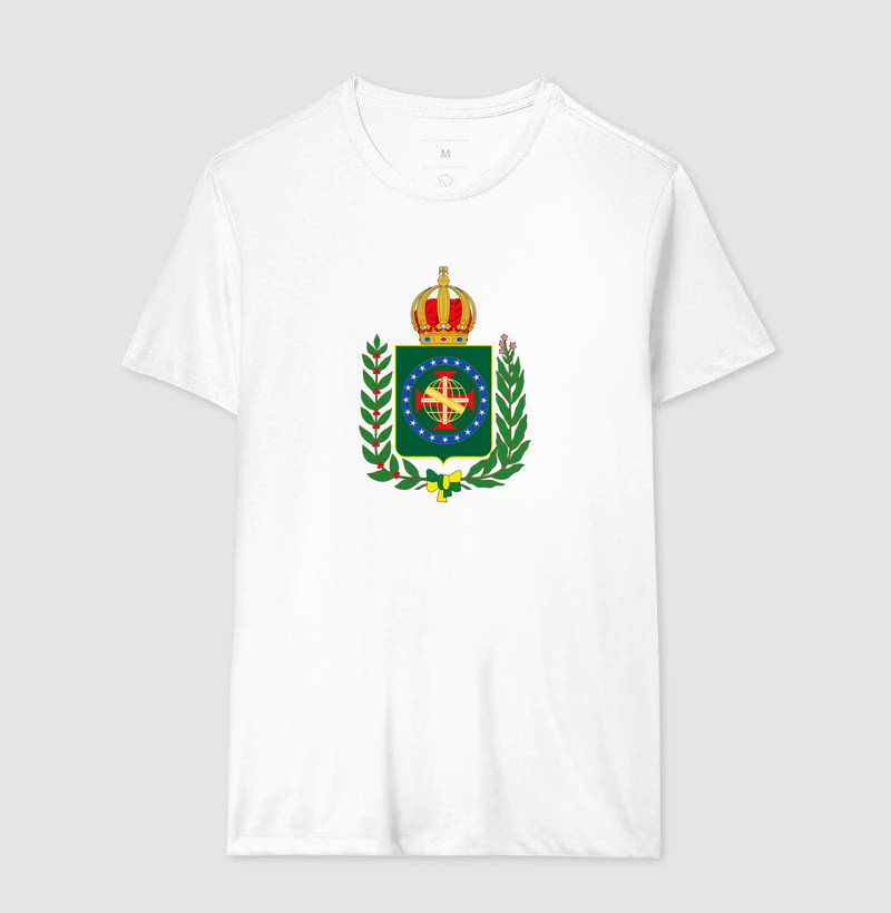 Camiseta "Brasão do Império Colorido"