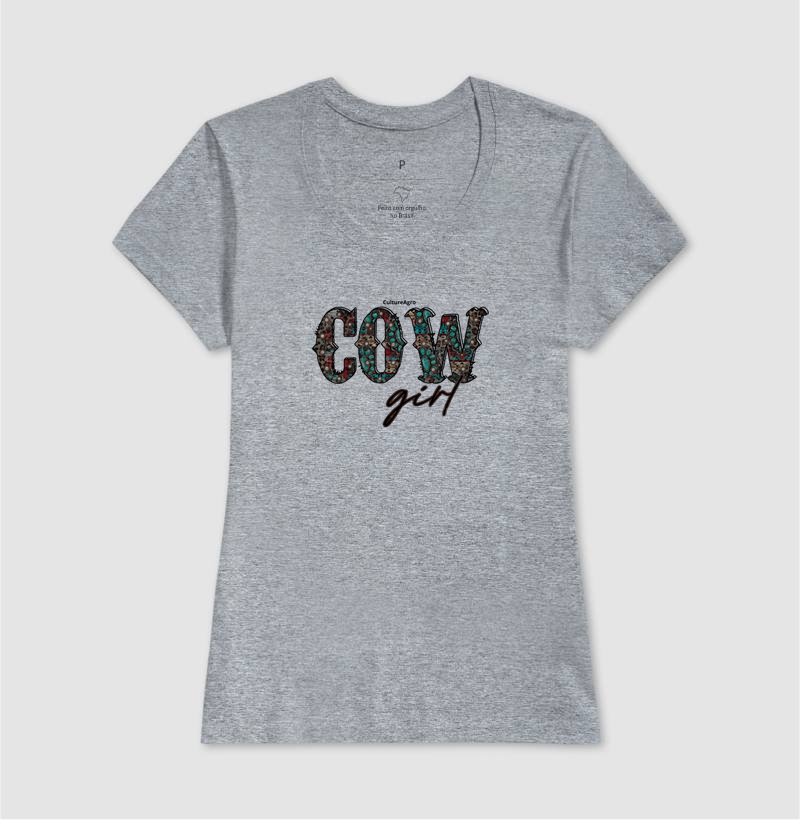 Camiseta cow girl
