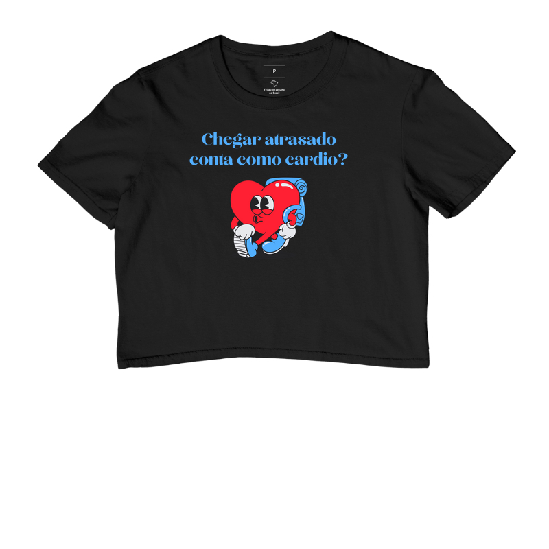 Camisa Chegar atrasado conta como cardio?