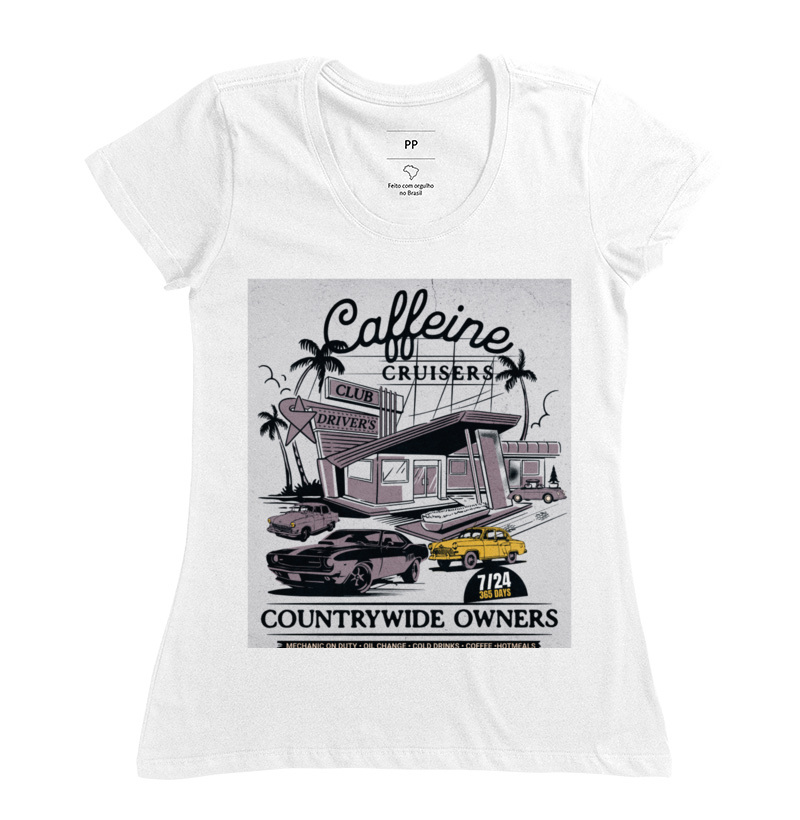 Camiseta Caffeine Cruisers