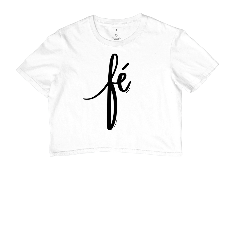 Camiseta "Fé" — Vista o que te move.