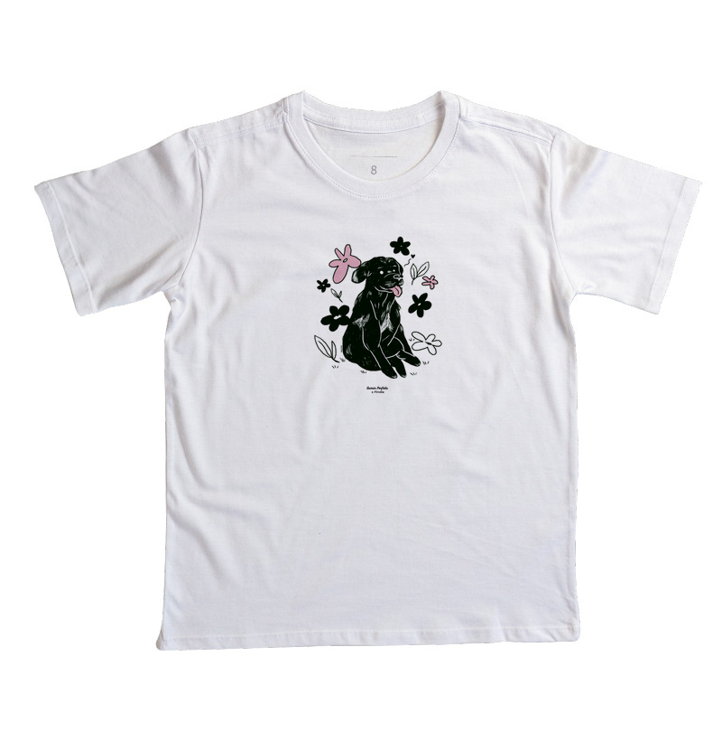 Camiseta Infantil - Aumor Não tem Raça - Pedrão