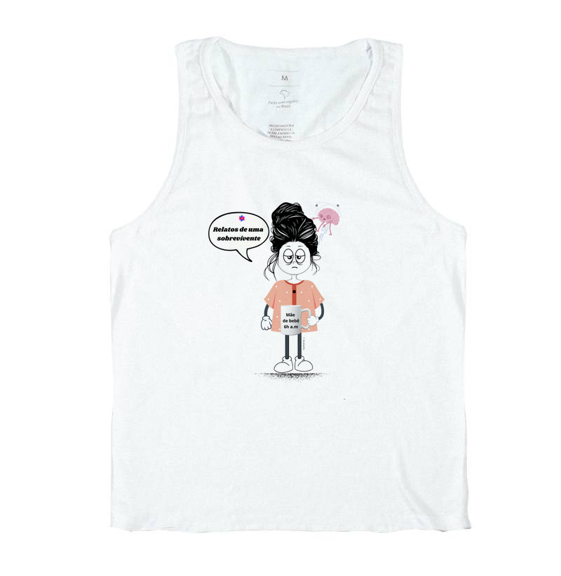 Camiseta mãe sobrevivente