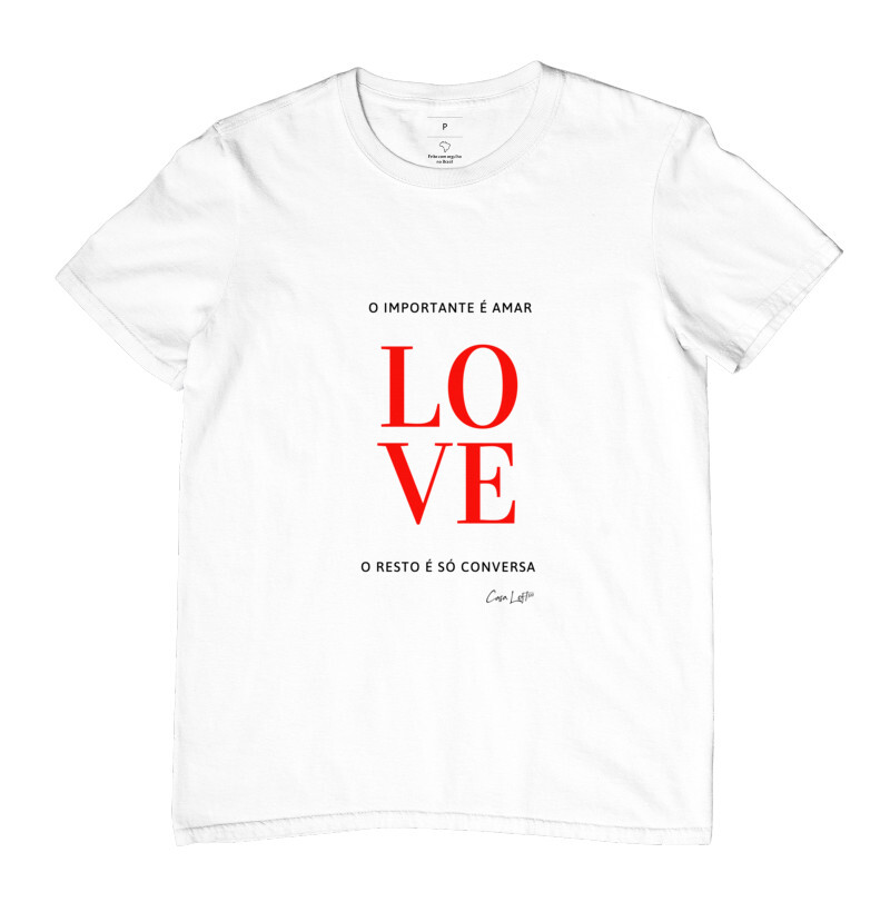 Camiseta Love cl320