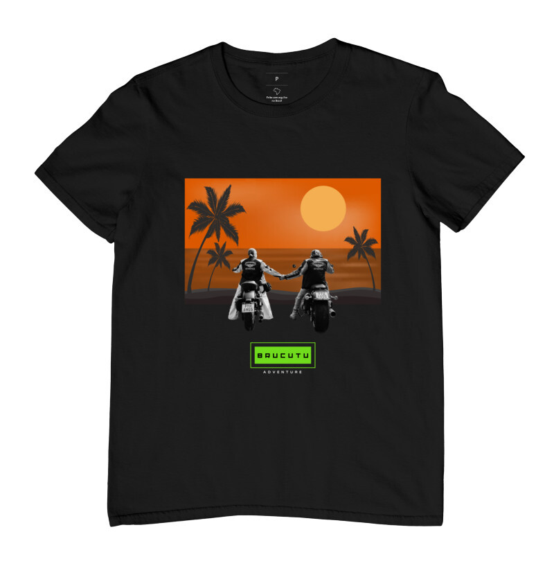 CAMISETA BRUCUTU ADVENTURE- MÔNICA E GATTO