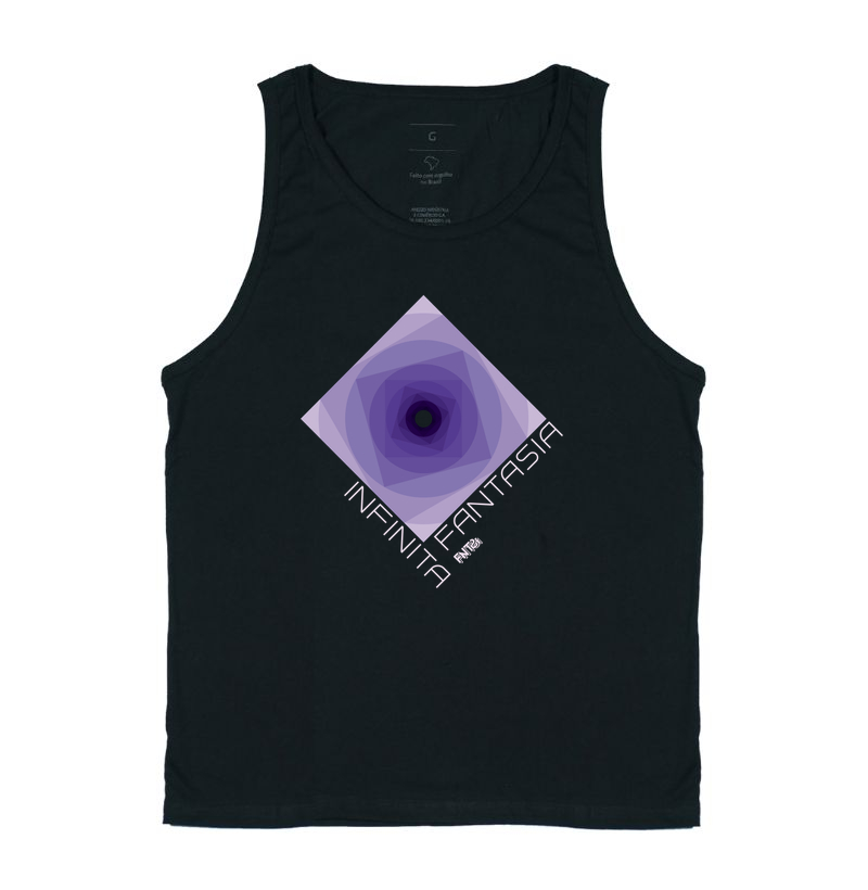 REGATA "INFINITA FANTASIA" / ROXO ESTAMPA GRANDE 