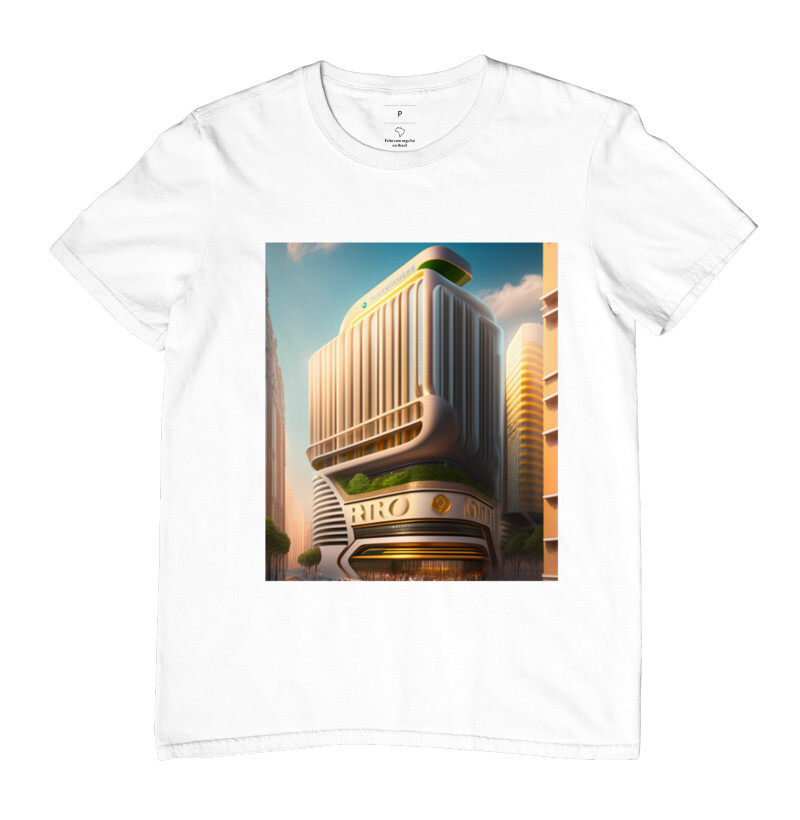 futuristic city t-shirt