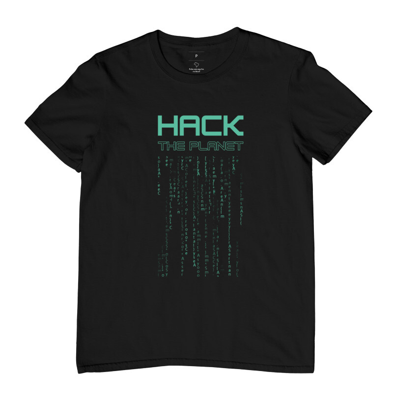 Camiseta Hack The Planet