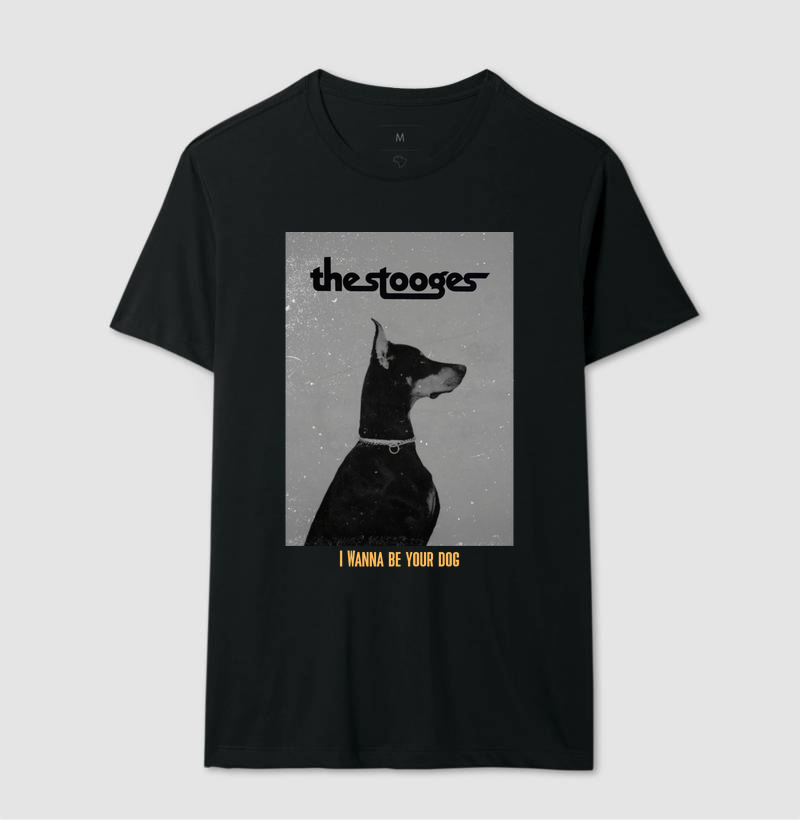 Camiseta The Stooges - I Wanna be your dog 