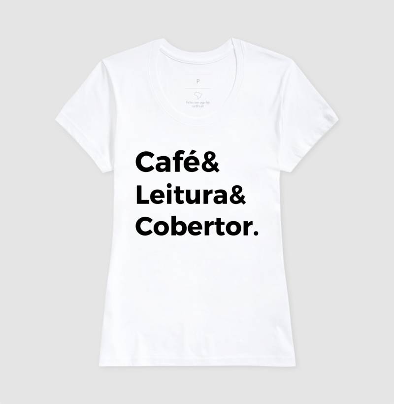 Café, leitura e cobertor