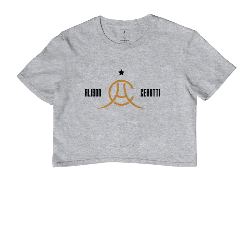 Camiseta Cropped Alison Horizontal