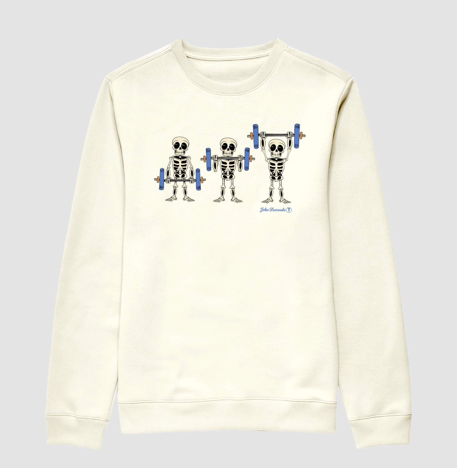 Suéter Caveira Clean & Jerk