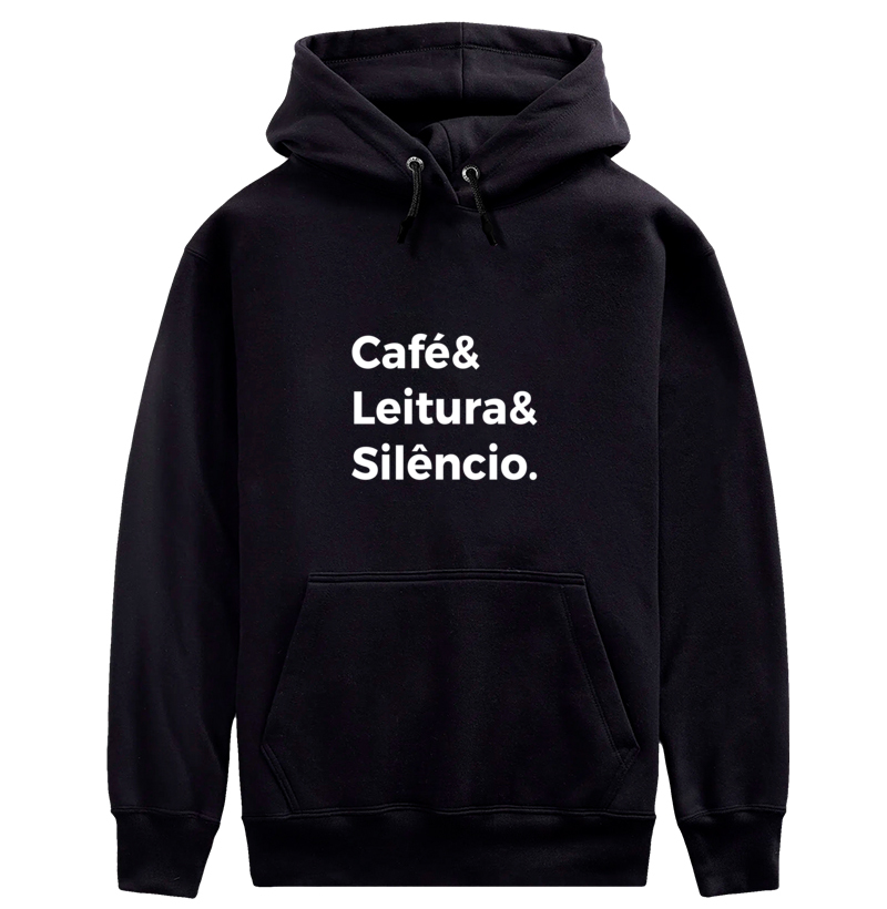 Café, leitura e silêncio