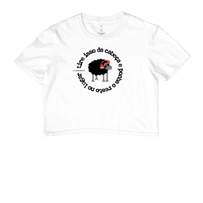 Cropped Ovelha Negra