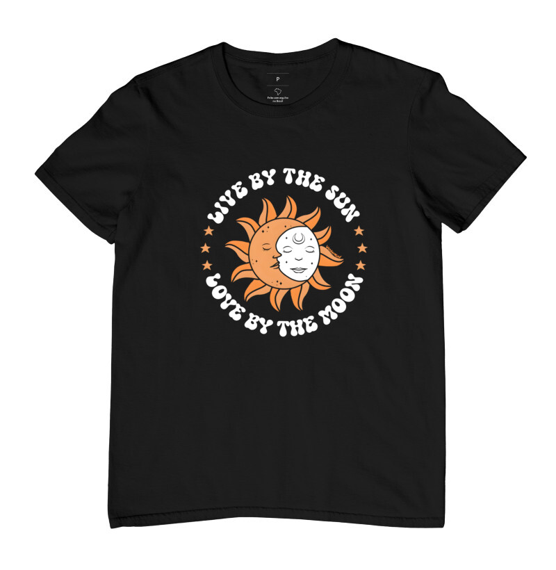 T-shirt Sol e Lua