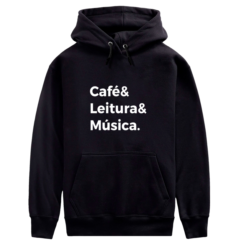 Café, leitura e música