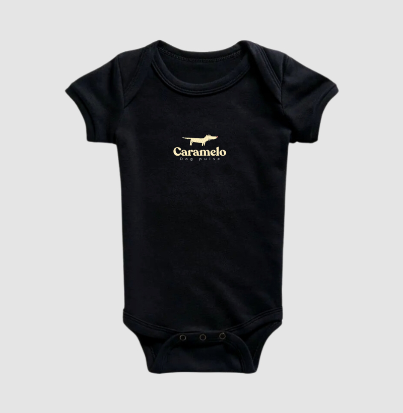 Body Infantil Dog Pulse Caramelo Origin