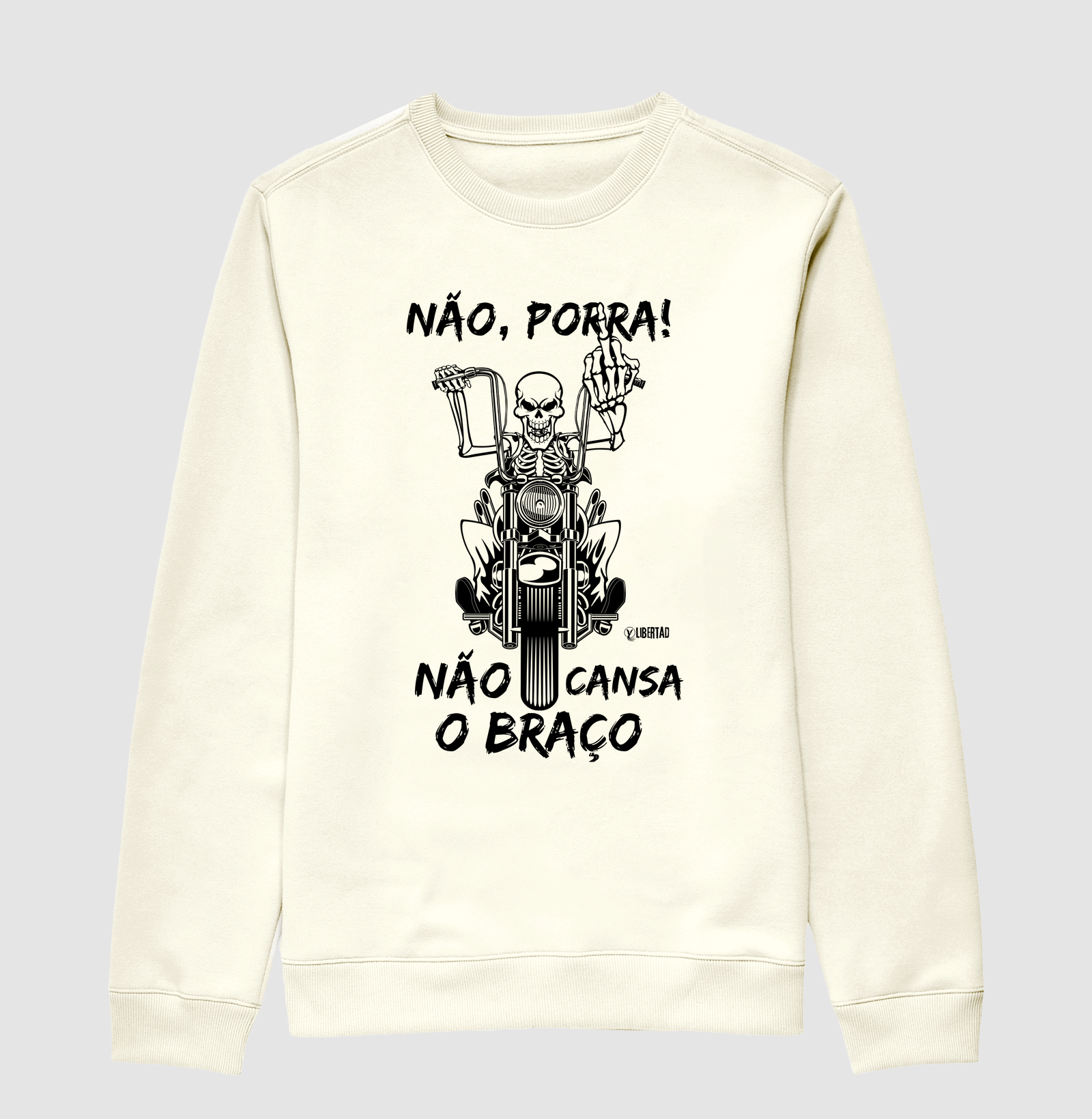 Não cansa o braço